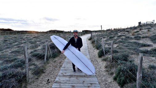 Longboard Classic Noserider Purple 9'2 – Image 3