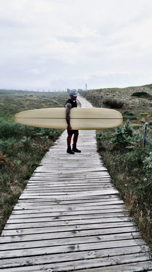 Longboard Noserider Jaune 9'0 x 23 x 3 – Image 4
