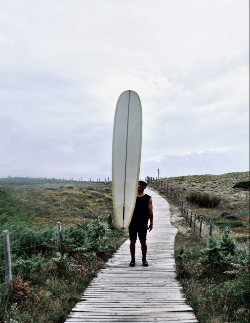 Longboard Noserider Jaune 9'0 x 23 x 3 – Image 2